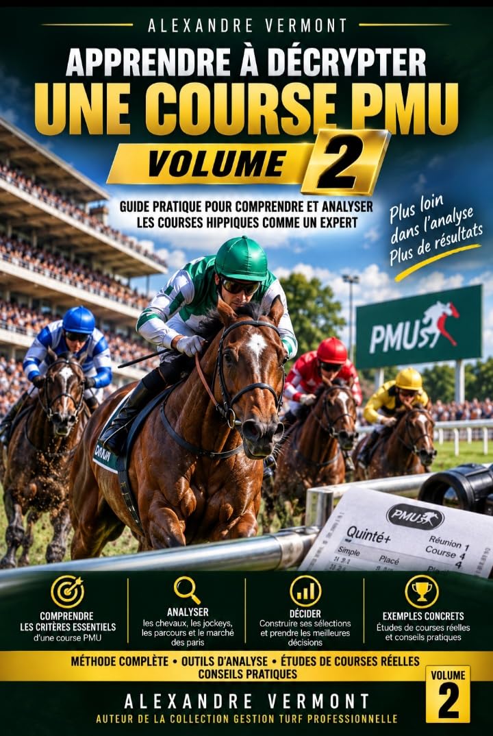 ler totalmente Apprendre à Décrypter une Course PMU – Vol. 2: Guide pratique pour comprendre et analyser les courses hippiques (French Edition)