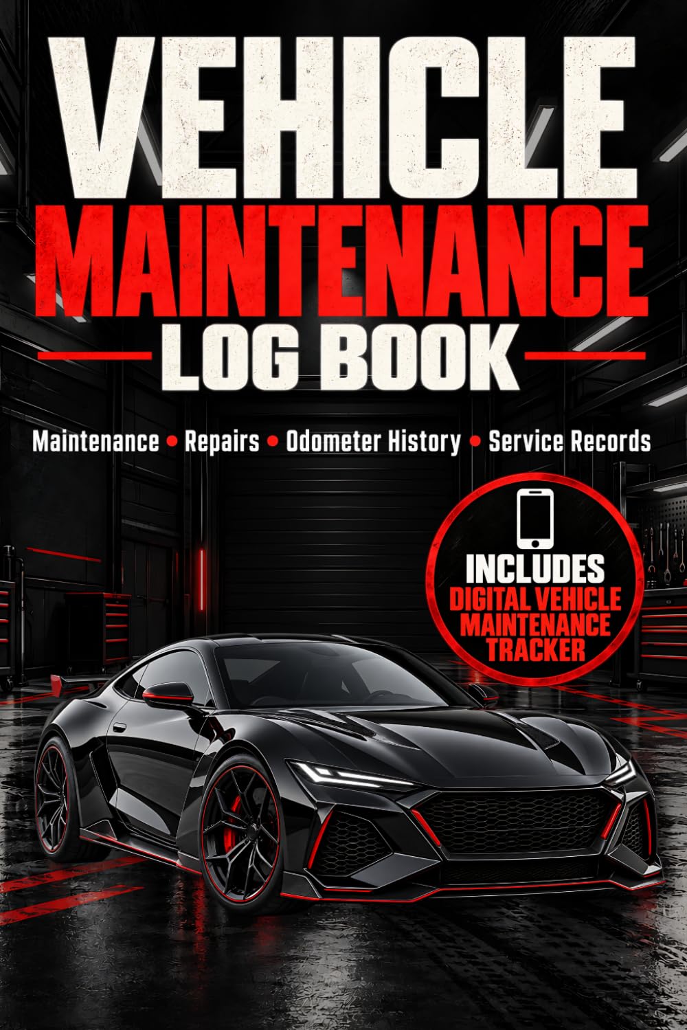 capítulo por capítulo baixar Vehicle Maintenance Log Book: Track Maintenance, Repairs, Mileage, Service Records and Expenses with a Digital Vehicle Maintenance Tracker (French Edition)