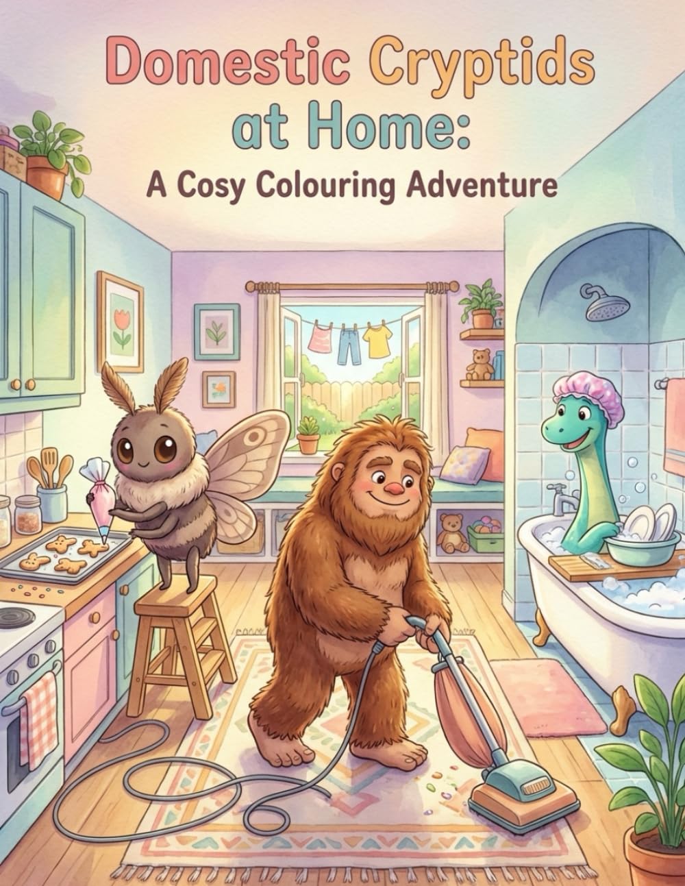 capítulo por capítulo baixar Domestic Cryptids at Home: A Colouring Adventure