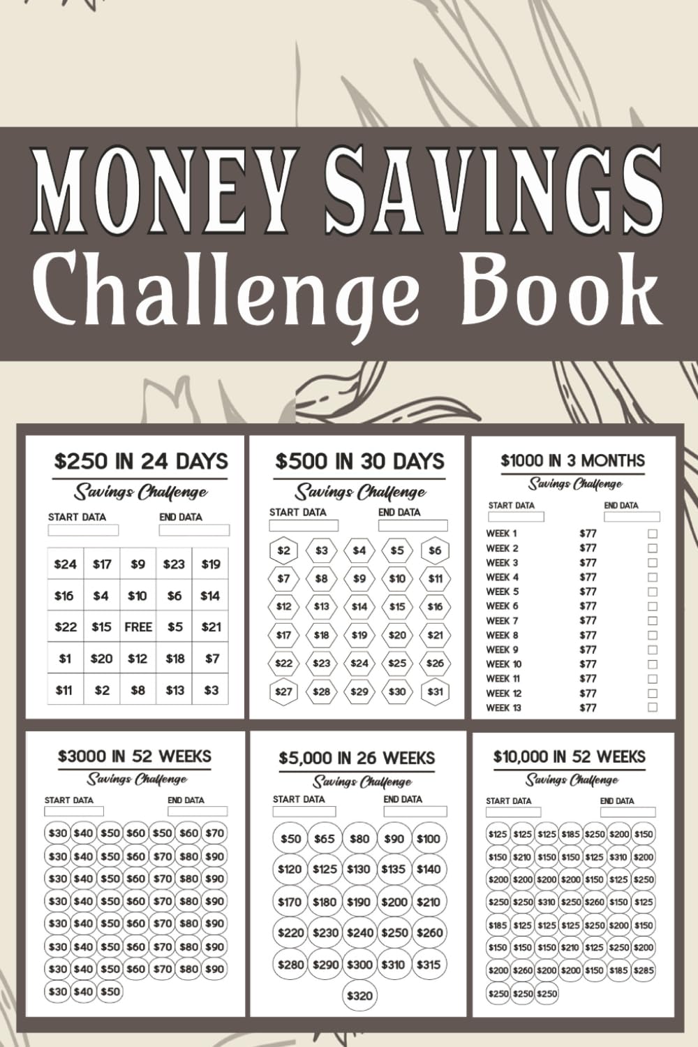 capítulo por capítulo baixar Money Savings Challenge Book: Take Charge of Your Financial Future by Tracking Your Savings in Each Challenge!