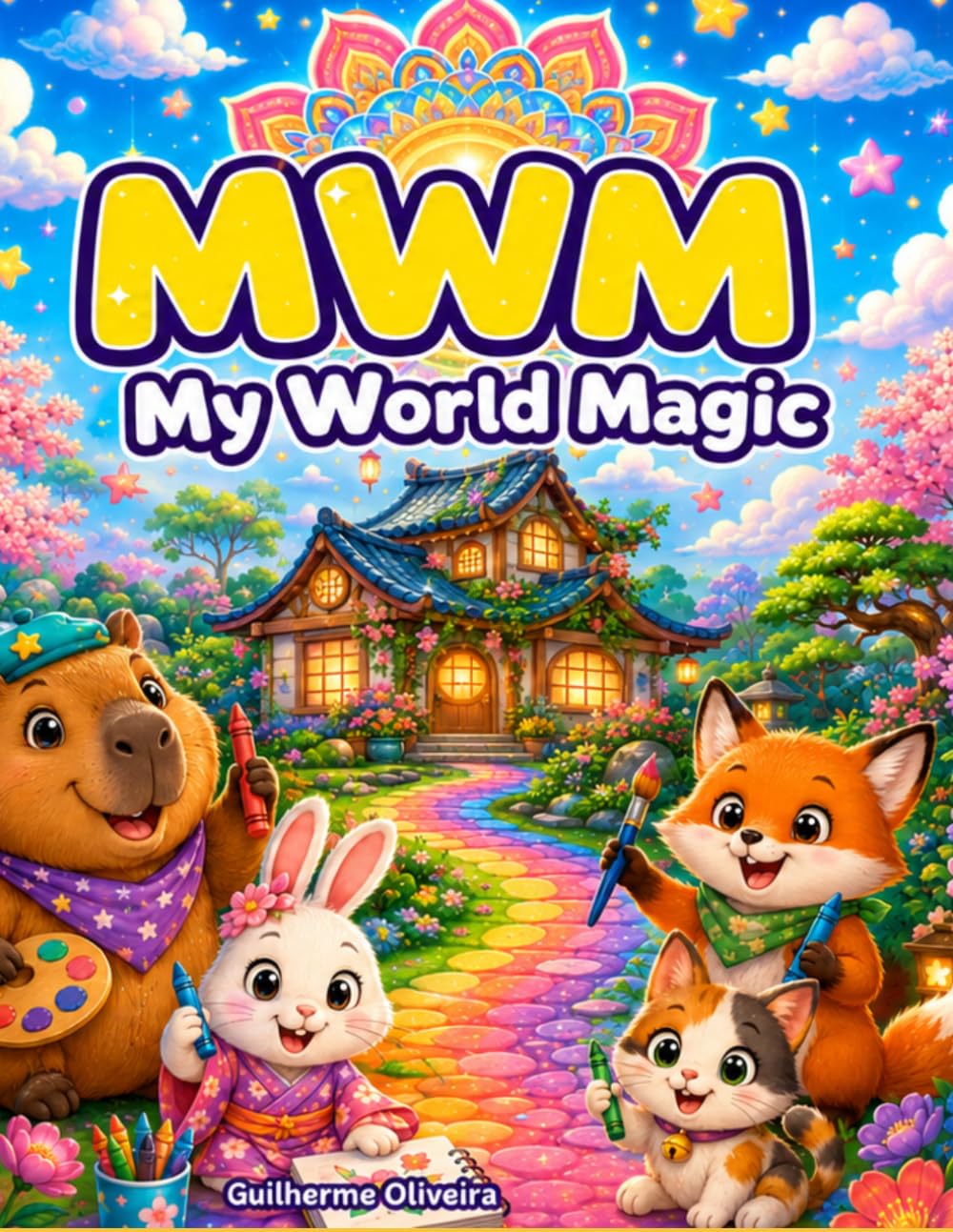 MWM My World Magic: A Magical Coloring Adventure for Little Artists (Portuguese Edition) baixar o livro de graça