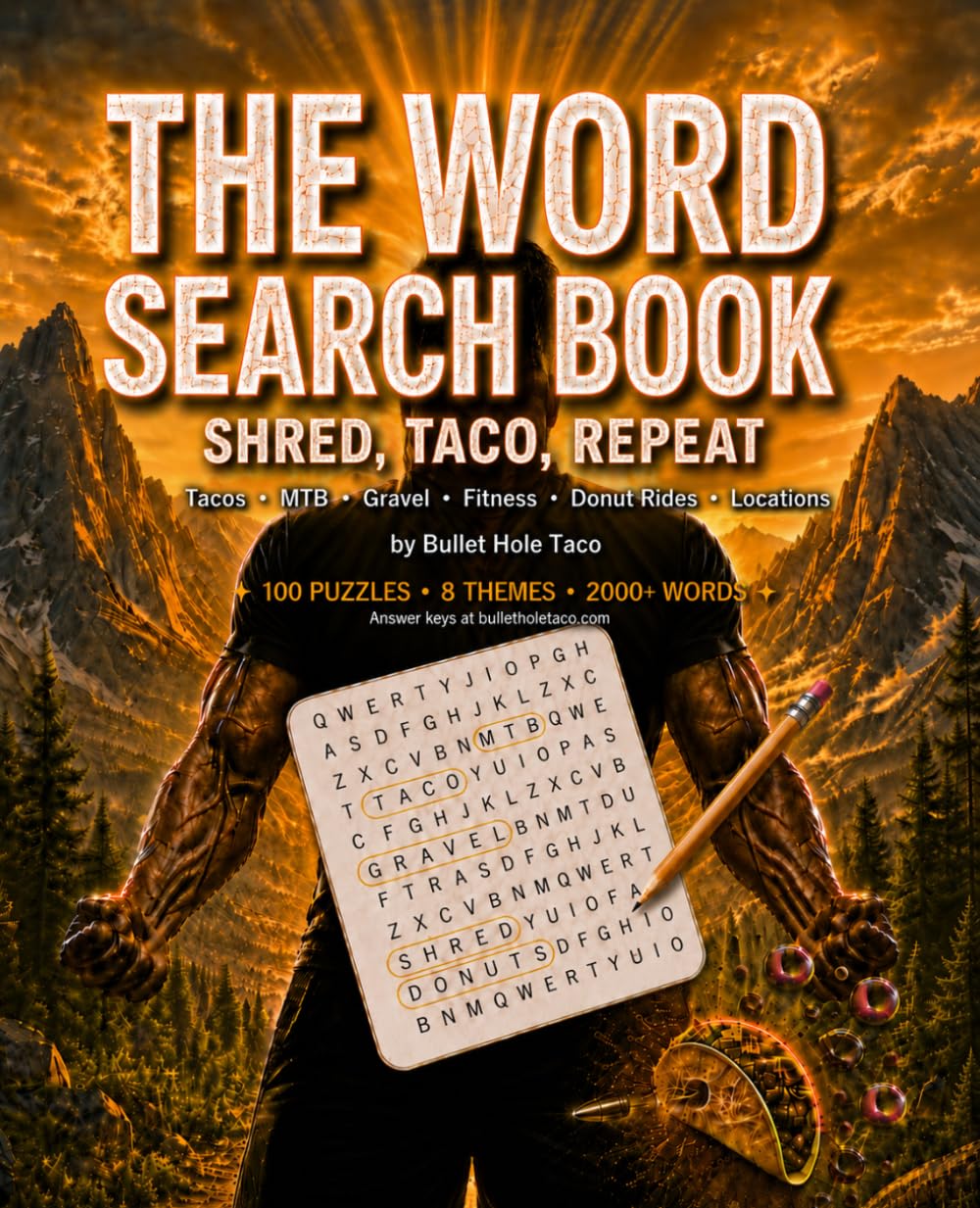 Shred, Taco, Repeat: The Word Search Book baixar o livro de graça