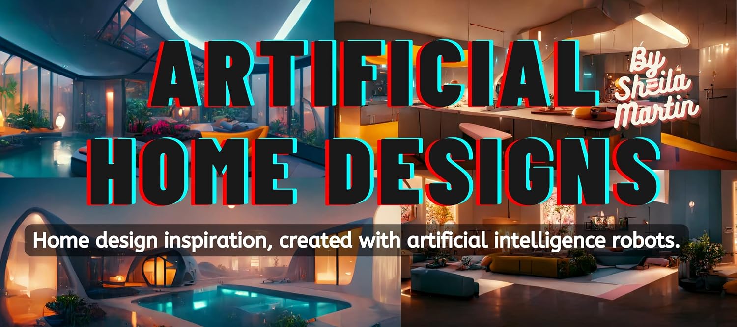 ler totalmente Artificial Home Designs: Home design inspiration, created with artificial intelligence robots. (English Edition)