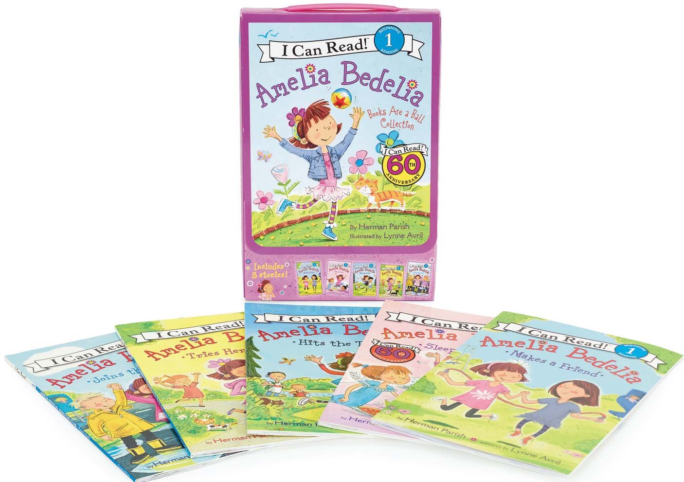 Amelia Bedelia I Can Read Box Set #2: Books Are a Ball: Five Stories About Friendship and Fun for Kids (Ages 4-8) baixar livro de graça