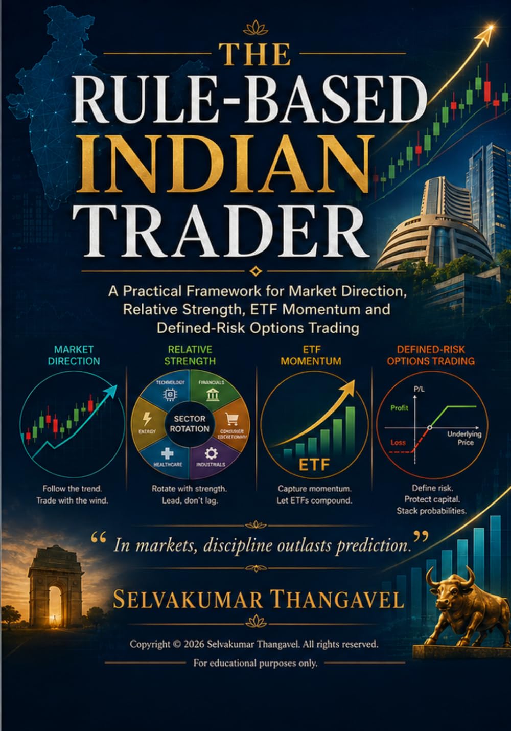 The Rule-Based Indian Trader: A Practical Framework for Market Direction, Relative Strength, ETF Momentum, Stock Momentum and Defined-Risk Options Trading baixar o livro de graça