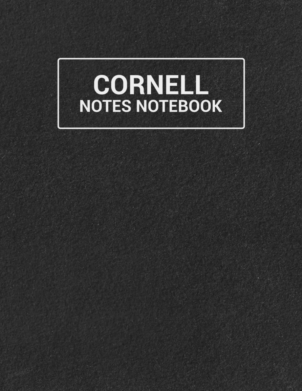 Cornell Notes Notebook: Note Taking Composition Notebook for Students and Teachers with Simple Black Cover | Perfect for Classroom Notes, Lectures, Tutorials and Planning baixar o livro de graça