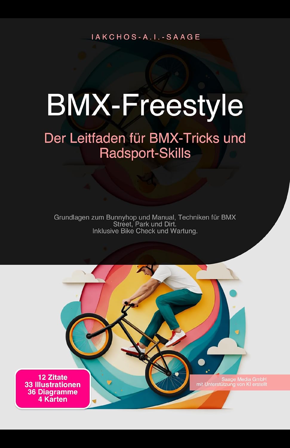 ler totalmente BMX-Freestyle: Der Leitfaden für BMX-Tricks und Radsport-Skills (German Edition)