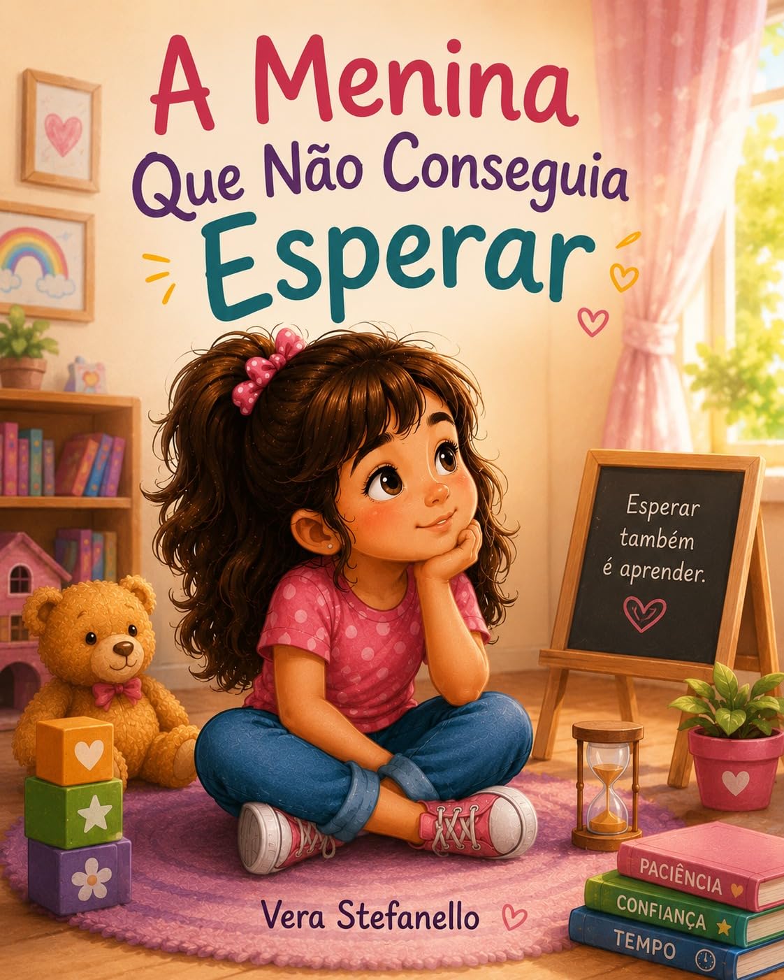 capítulo por capítulo baixar Livro infantil para criança que faz birra.: A Menina Que Não Conseguia Esperar (Emoções Difíceis 2)