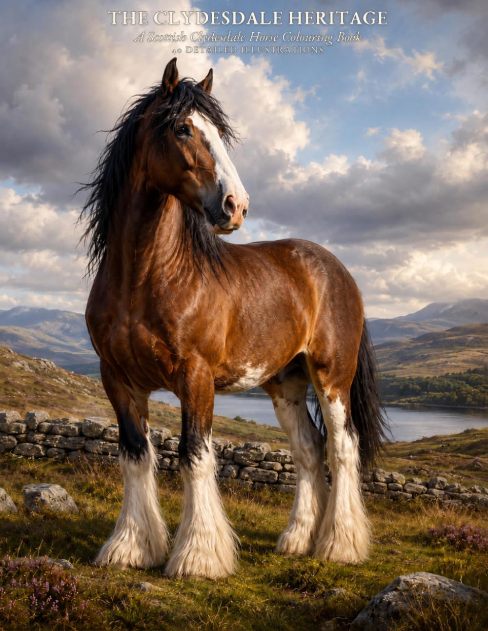 ler totalmente The Clydesdale Heritage: A Scottish Clydesdale Horse Colouring Book