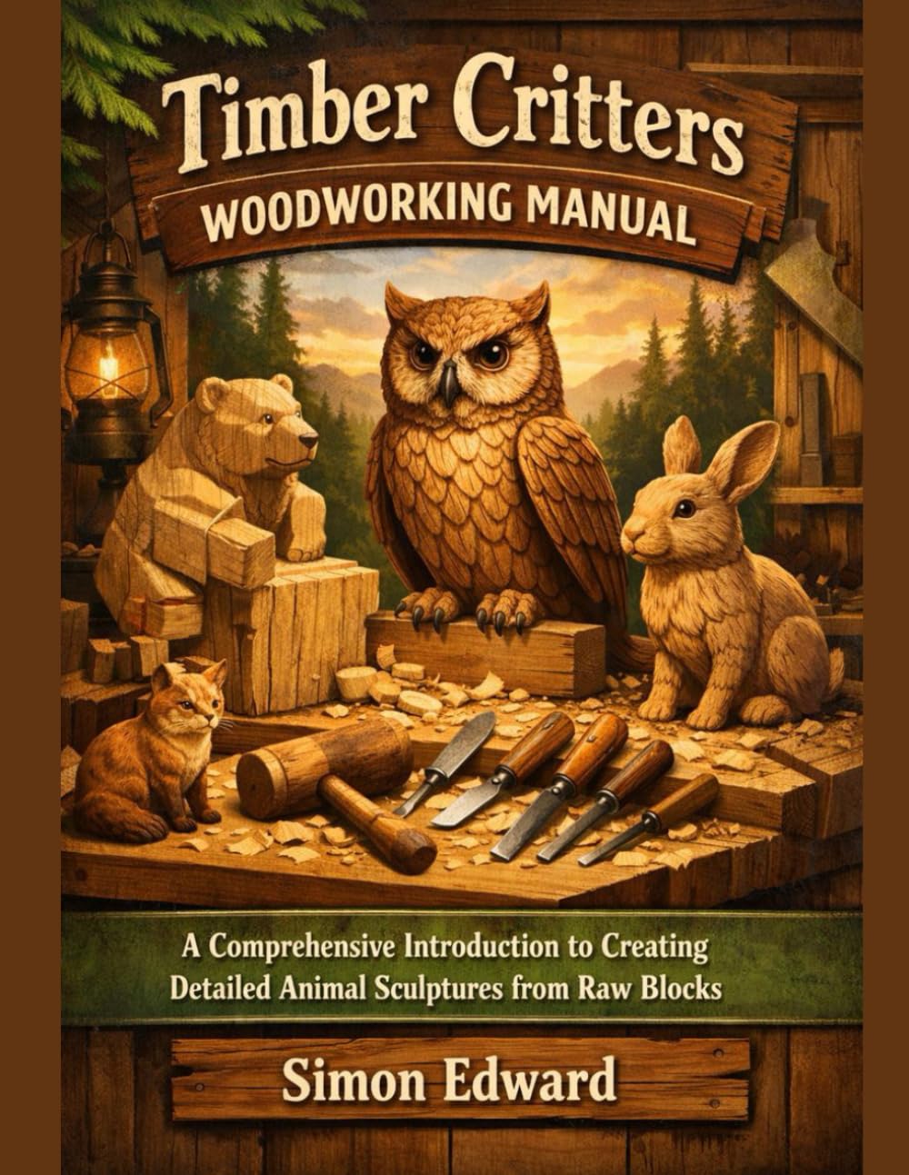 Timber Critters Woodworking Manual: A Comprehensive Introduction to Creating Detailed Animal Sculptures from Raw Blocks baixar livro de graça
