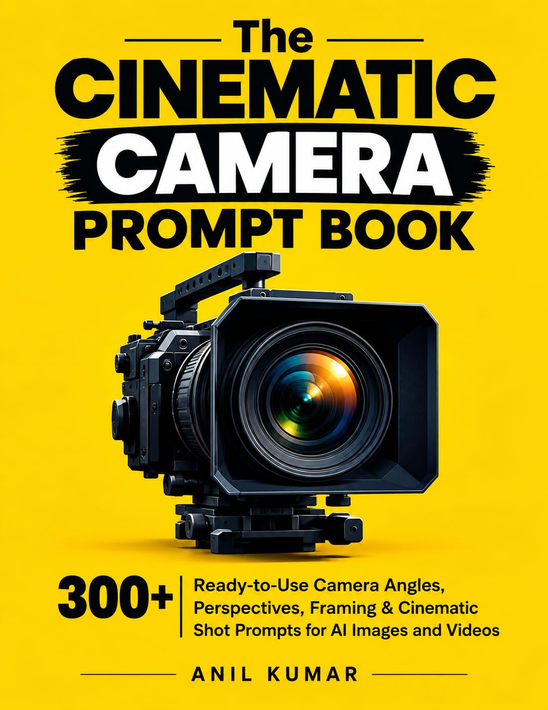ler totalmente The Cinematic Camera Prompt Book: 300+ Ready-to-Use Camera Angles, Perspectives, Framing & Cinematic Shot Prompts for AI Images and Videos (The AI Image Creator Series) (English Edition)