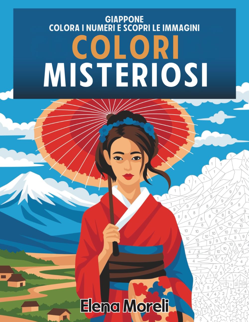 ler totalmente Colorare con i numeri – Giappone: Colori misteriosi, libro da colorare per adulti per rilassarsi, ideale per pennarelli (Italian Edition)