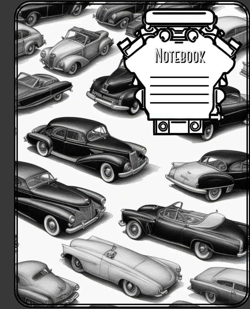 capítulo por capítulo baixar Retro Rides Reminisce: Vintage Car Notebook - 1st Edition