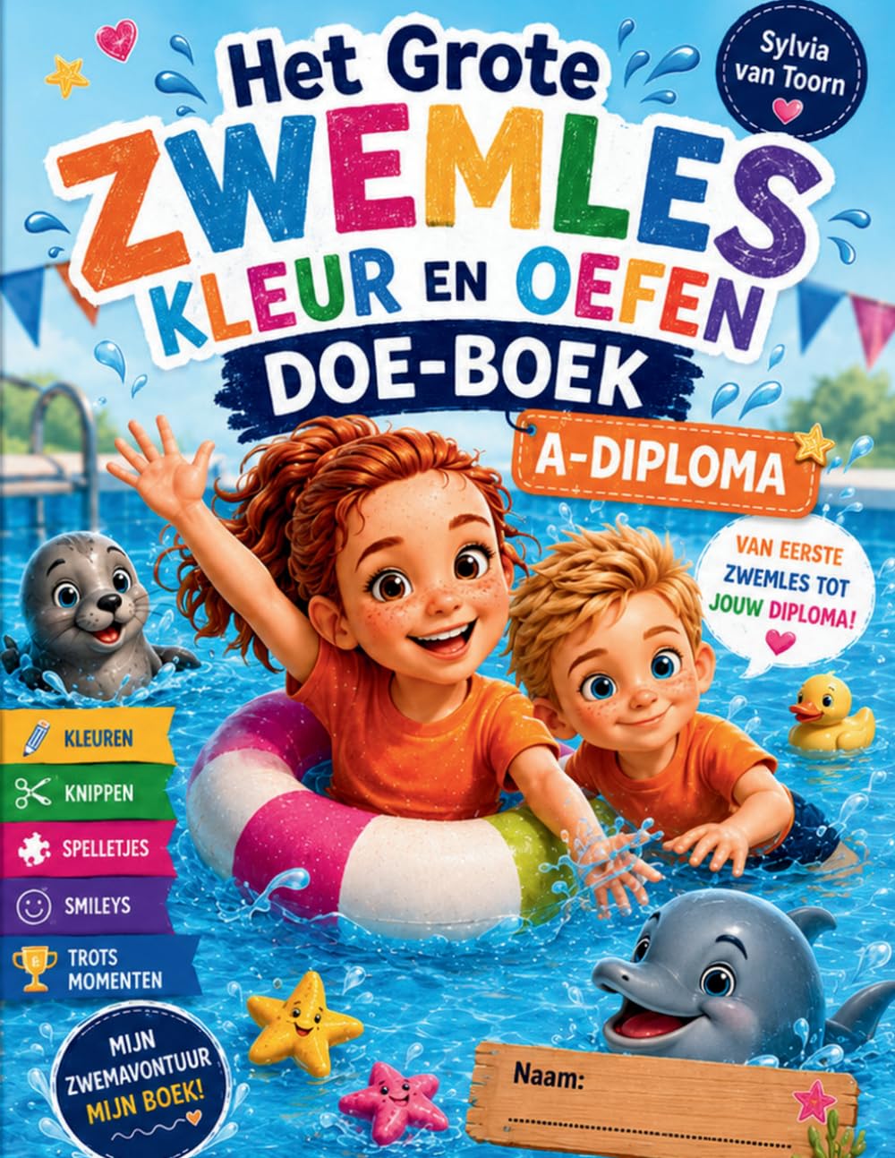 Het grote Zwemles kleur en oefen doe-boek: Voor het A-diploma (Dutch Edition) baixar o livro de graça