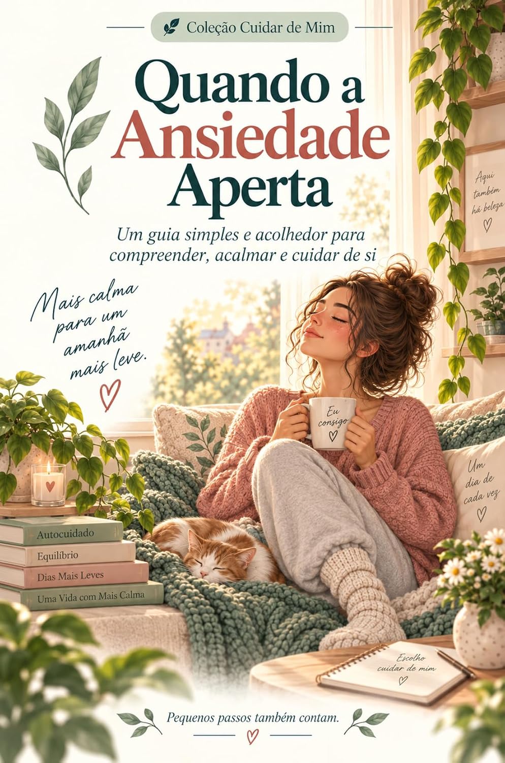 capítulo por capítulo baixar Quando a Ansiedade Aperta: Um guia simples e acolhedor para compreender, acalmar e cuidar de si