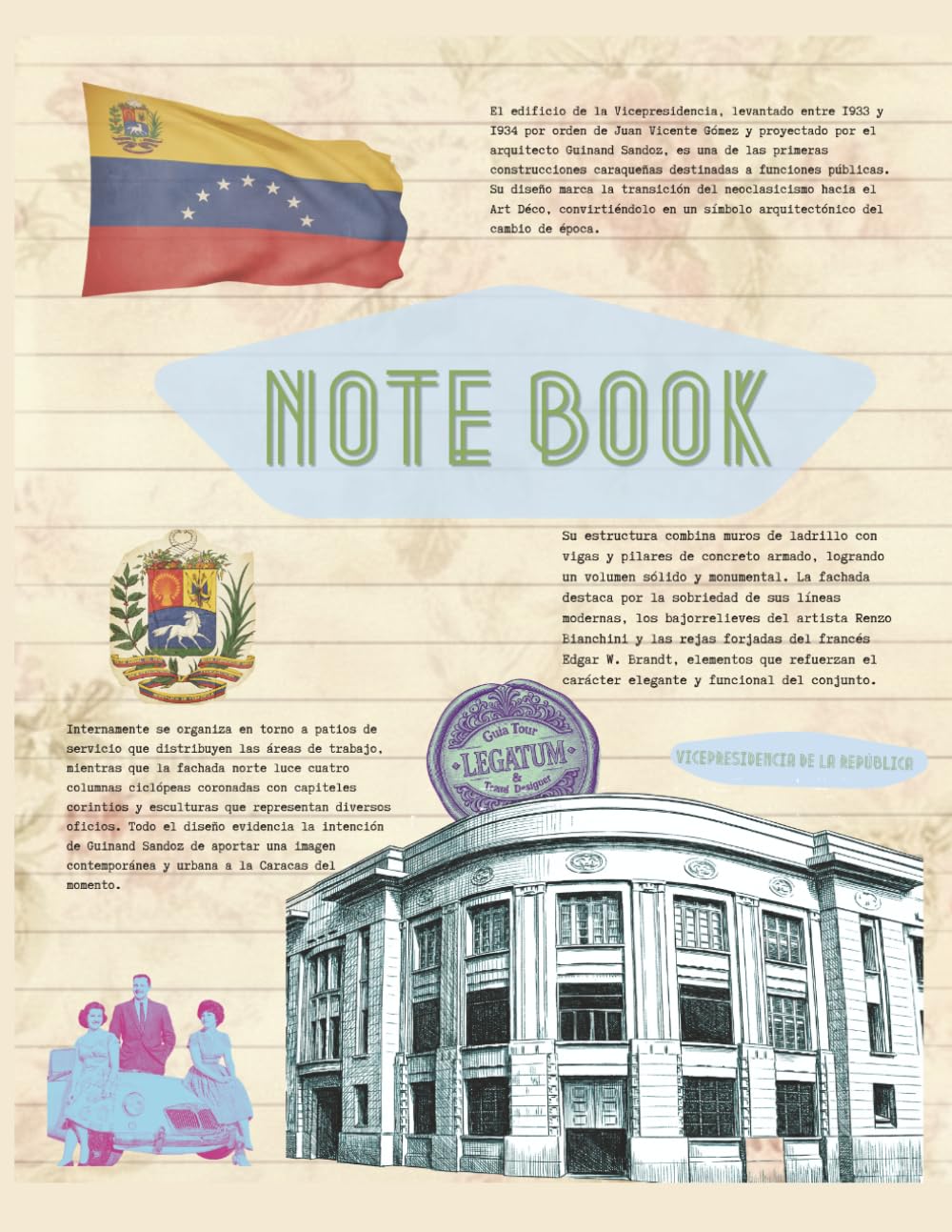 Note Book Colección Caracas Antigua: Sede de la Vicepresidencia de la República (Spanish Edition) baixar o livro de graça