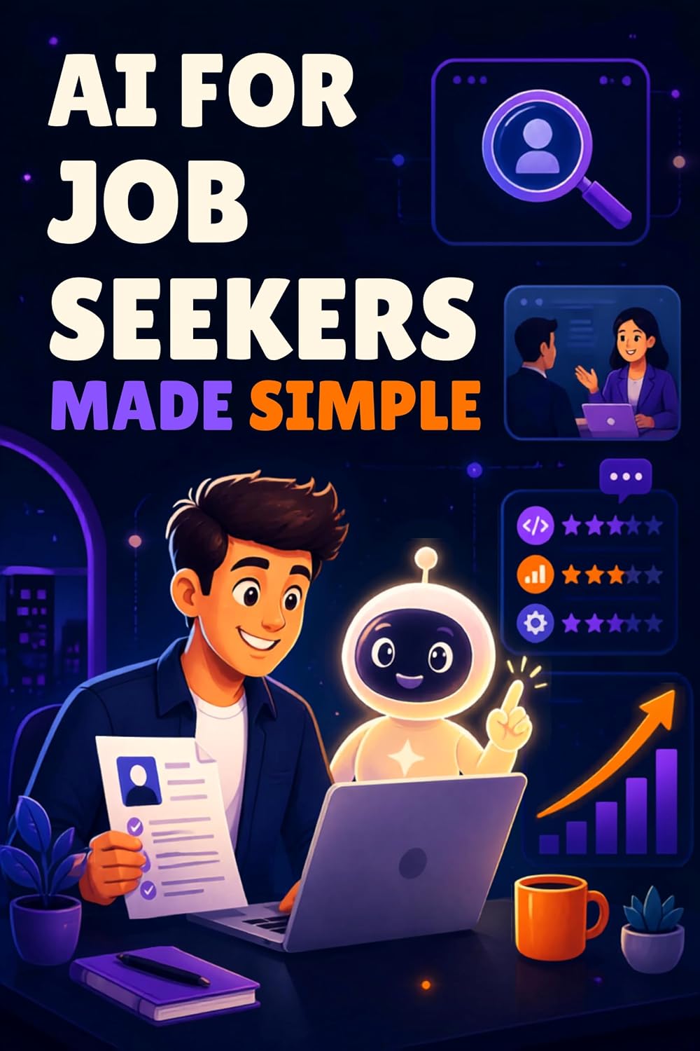 capítulo por capítulo baixar AI for Job Seekers Made Simple: Beginner's Guide to Finding Better Jobs, Building Skills, Improving Your Resume, and Preparing for Interviews with Artificial Intelligence (Italian Edition)