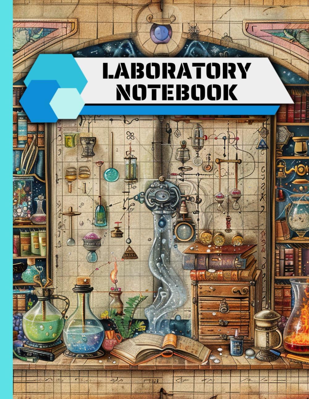Laboratory Notebook: Chemistry Lab Notebook for Researchers, Science Students and Colleges Template Quad Ruled, 120 Pages baixar o livro de graça