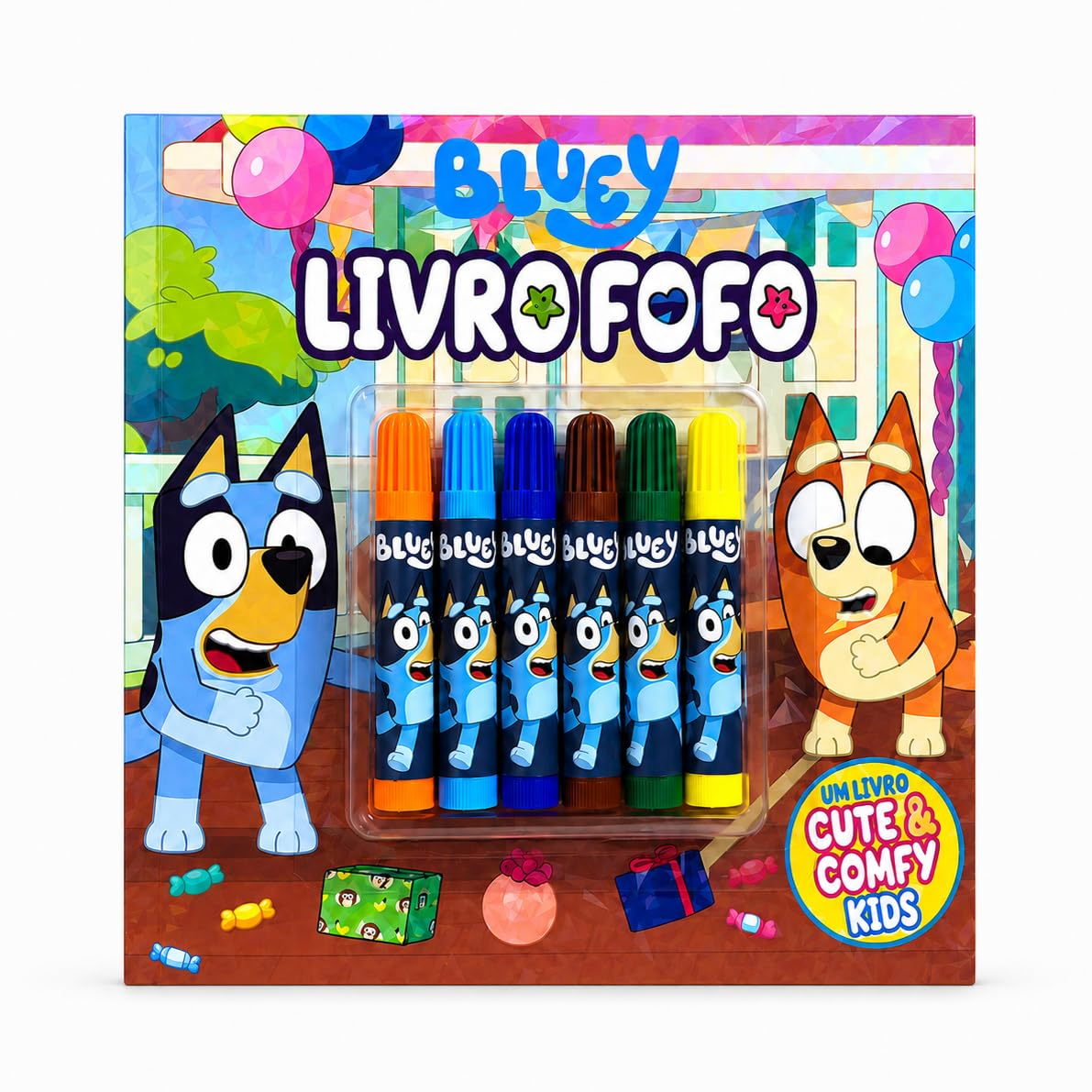 capítulo por capítulo baixar Bluey Cute & Comfy Kids - Livro Fofo