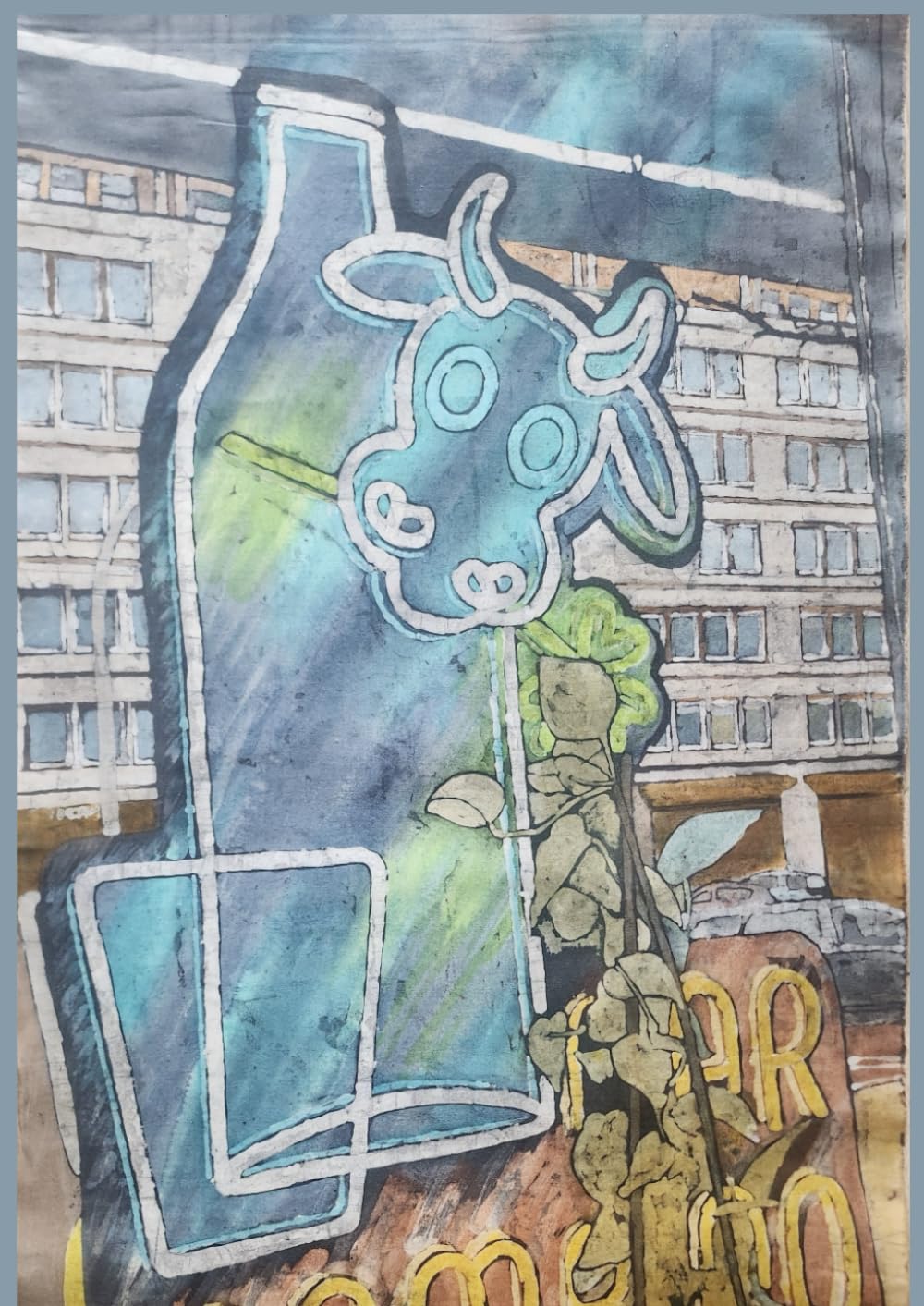 ler totalmente Artystyczny zeszyt w linię z oryginalną batikową okładką: Warszawa - notes, pamiętnik, zeszyt, przepiśnik, dziennik: 120 stron, A5, prezent dla... lub pamiątki z Warszawy (Polish Edition)