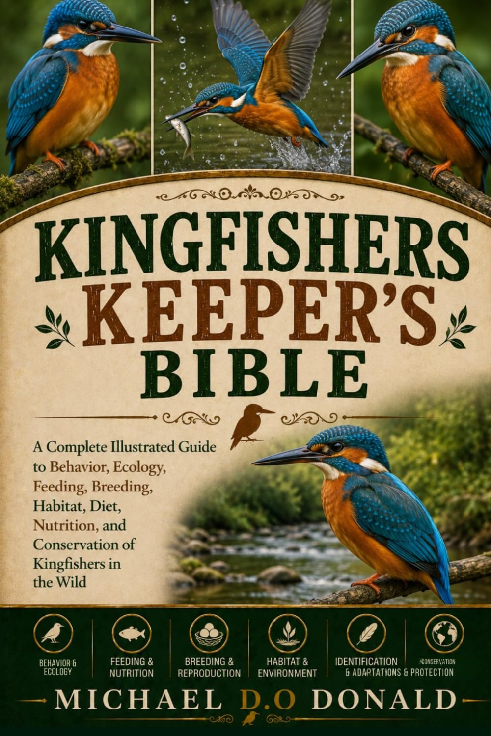capítulo por capítulo baixar Kingfishers Keeper's Bible: A Complete Illustrated Guide to Behavior, Ecology, Feeding, Breeding, Habitat, Diet, Nutrition, and Conservation of Kingfishers in the Wild
