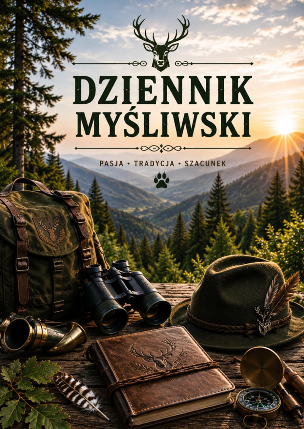 Dziennik Myśliwski – Dziennik Polowań: 100 Polowań, Łowiska, Obserwacje Zwierzyny, Trofea i Rekordy – Osobista Kronika Łowiecka (Polish Edition) baixar o livro de graça