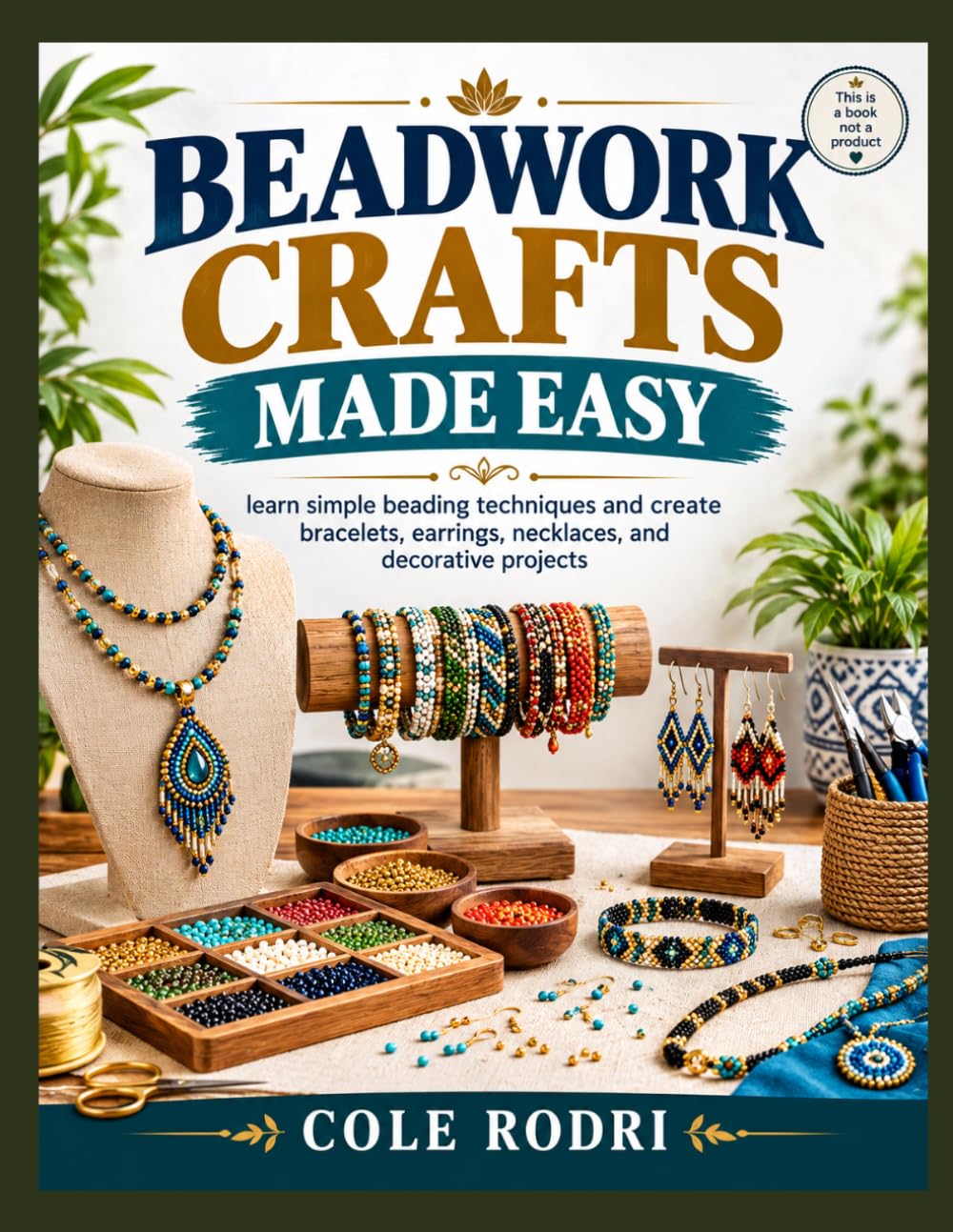 BEADWORK CRAFTS MADE EASY: learn simple beading techniques and create bracelets, earrings, necklaces, and decorative projects baixar livro de graça