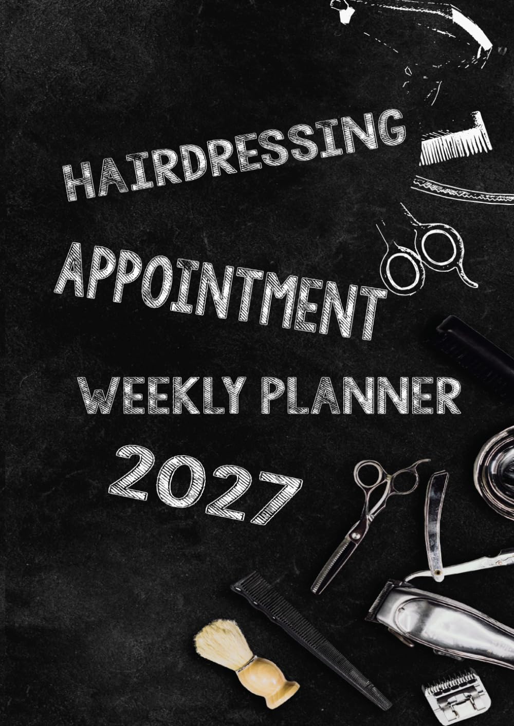 Hairdressing Appointment Book 2027: A4 Weekly Planner (2 Pages a Week) | Client Scheduler for Hairdressers, Barbers & Beauty Therapists | 48 Weeks, 8:00 - 21:00 (15, 30, 45 Min Intervals) baixar livro de graça