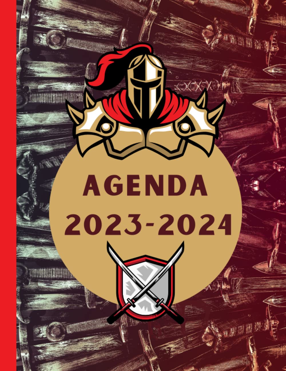 Agenda 2023-2024: Tout en couleur avec illustrations de chevaliers, guerriers, 204 pages avec plages horaires de 7h à 19h allant du 01er septembre 2023 au 31 août 2024 (French Edition) baixar o livro de graça