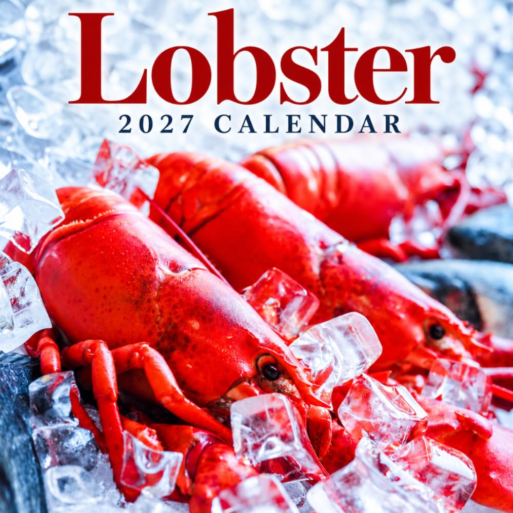 Lobster Calendar 2027: Marine Crustacean Photography