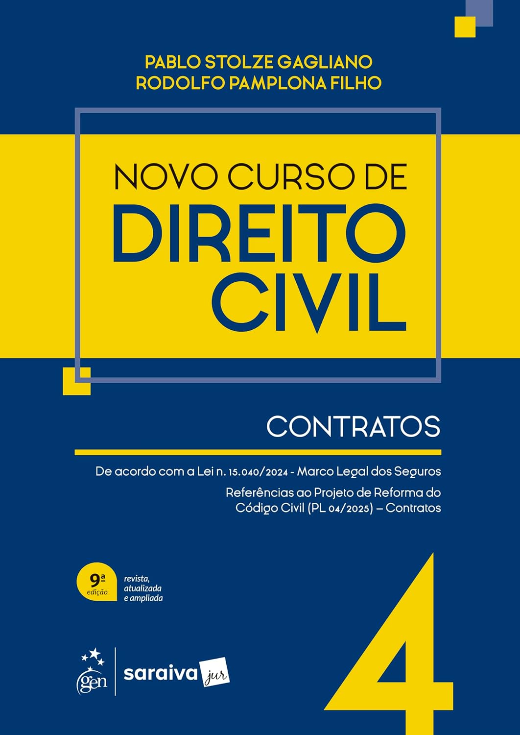 Novo Curso de Direito Civil - Vol.4 - Contratos - 9ª Edição 2026 baixar livro de graça