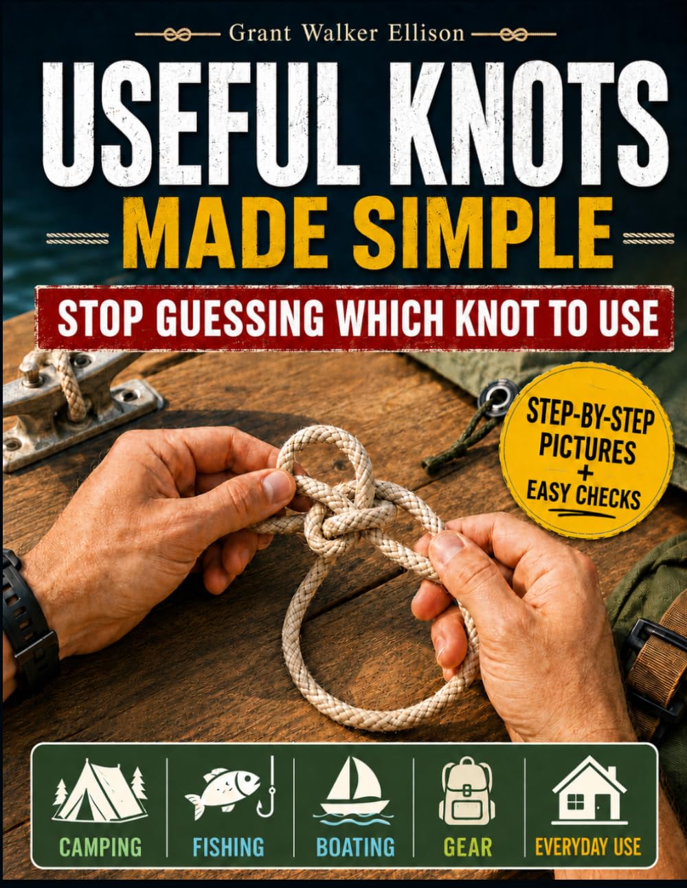 Useful Knots Made Simple: Build Real Rope Confidence as You Choose, Tie, Check, and Remember the Right Knots for Everyday Use | Clear Step-by-Step Visuals and Beginner-Friendly Instructions baixar o livro de graça