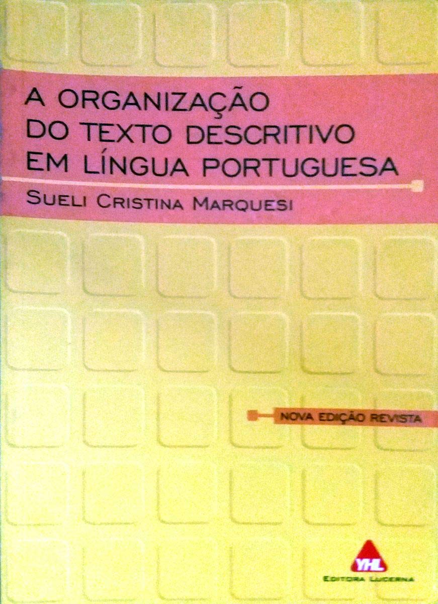 A Organização do Texto Descritivo em Lingua Portuguesa baixar o livro de graça