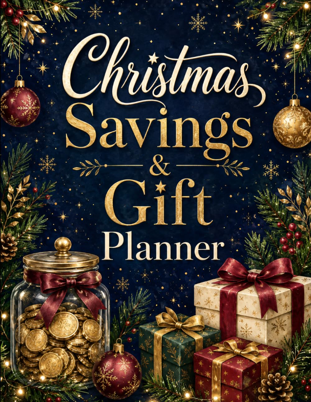 Christmas Savings & Gift Planner: A Holiday Budget, Savings, Gift Planning, Shopping, Meal & Christmas Organizer baixar livro de graça