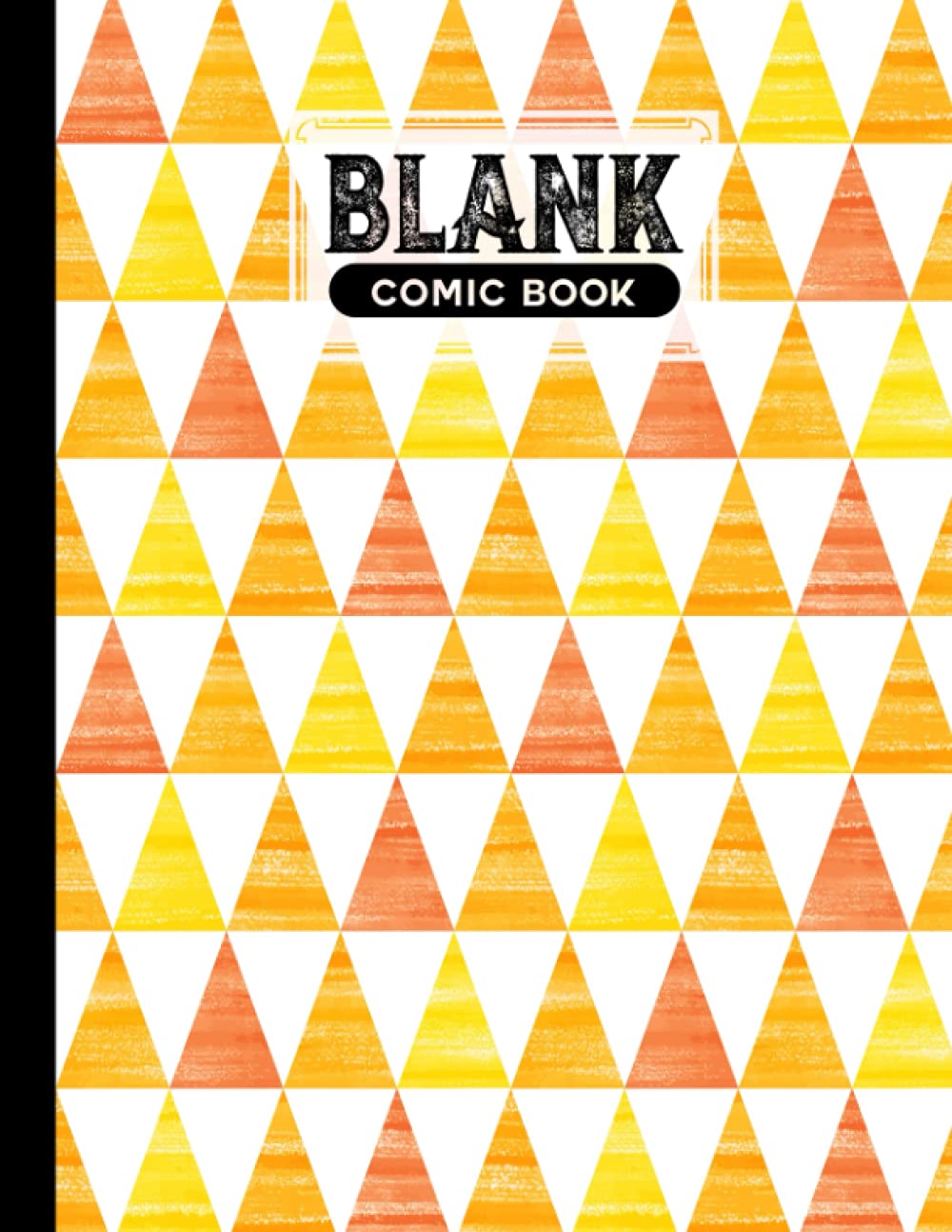 Blank Comic Book: Premium Triangle Cover Blank Comic Book, Create Your Own Story, Journal, Notebook, Sketchbook for Kids and Adults, 120 Pages - Size 8.5" x 11" Notebook by Melanie Fleischer baixar o livro de graça
