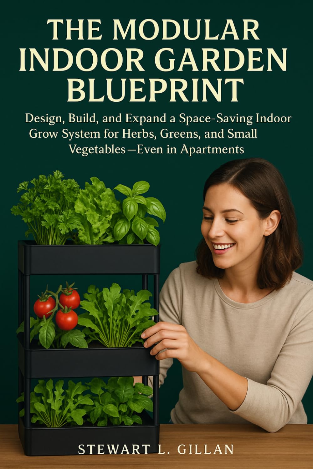 ler totalmente The Modular Indoor Garden Blueprint: Design, Build, and Expand a Space-Saving Indoor Grow System for Herbs, Greens, and Small Vegetables—Even in Apartments