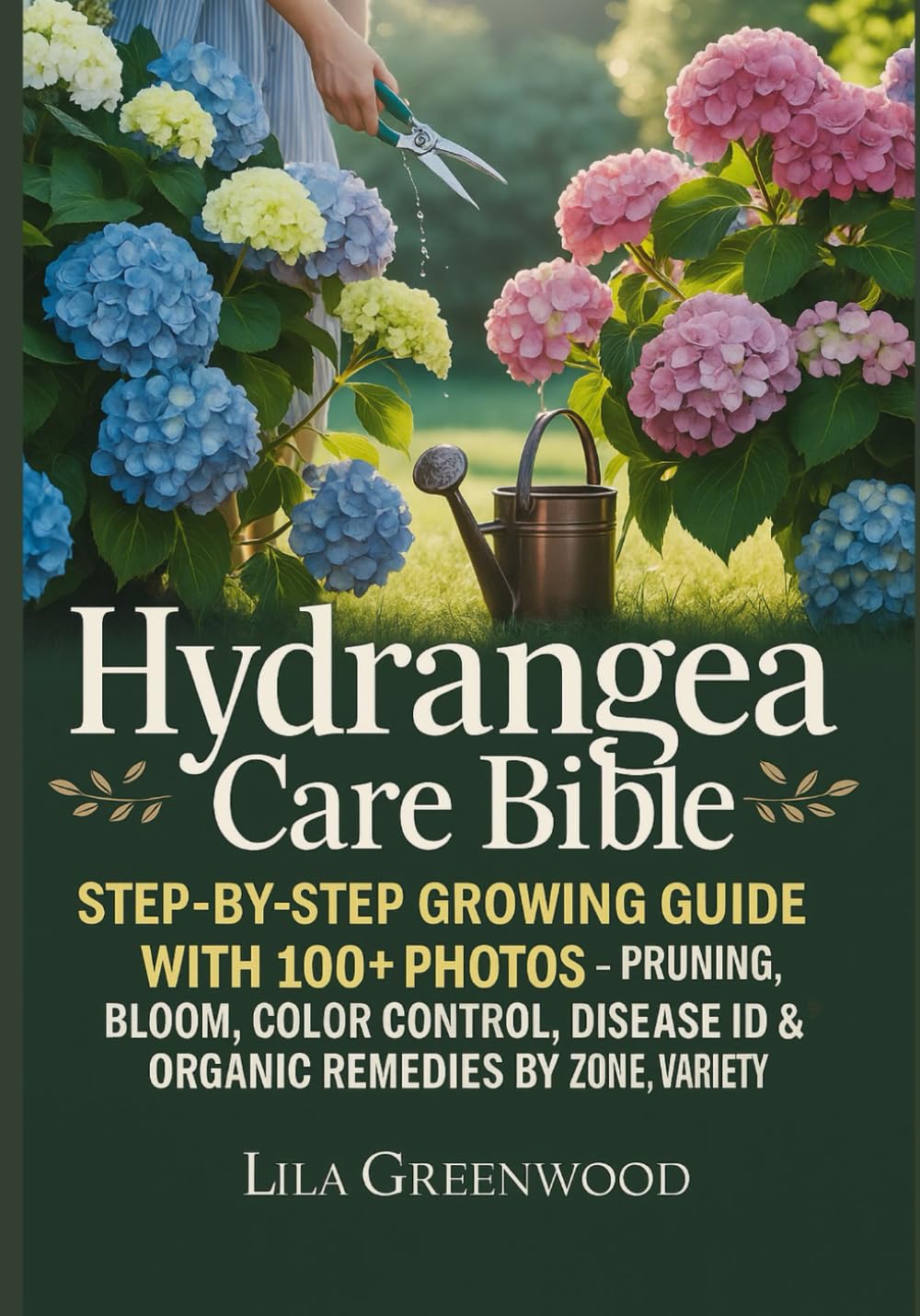 ler totalmente Hydrangea Care Bible: Step-by-Step Growing Guide with 100+ Photos – Pruning, Bloom, Color Control, Disease ID & Organic Remedies by Zone, Variety