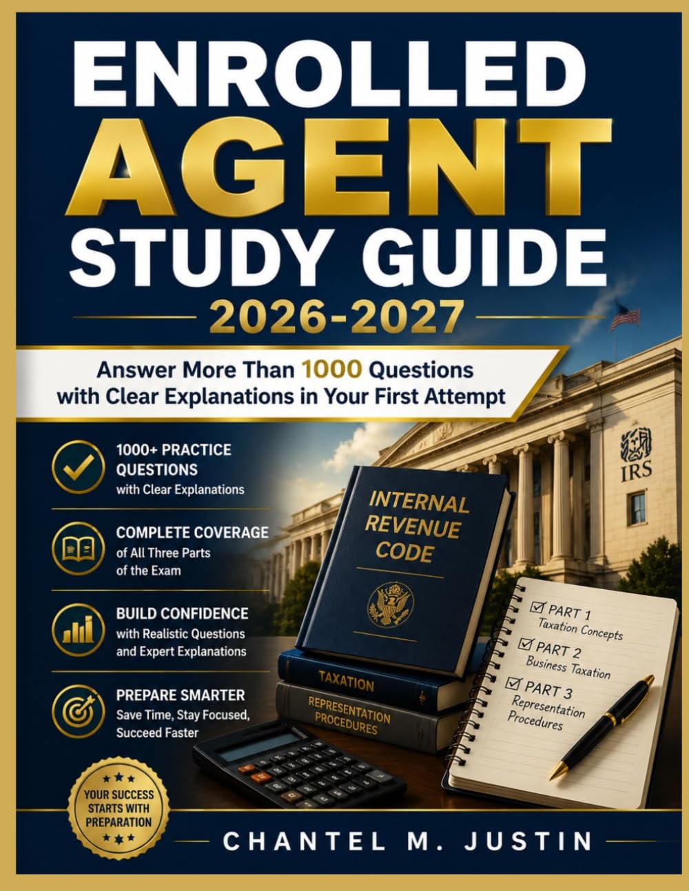 ler totalmente ENROLLED AGENT STUDY GUIDE 2026-2027: Answer More Than 1000 Questions with Clear Explanations in Your First Attempt