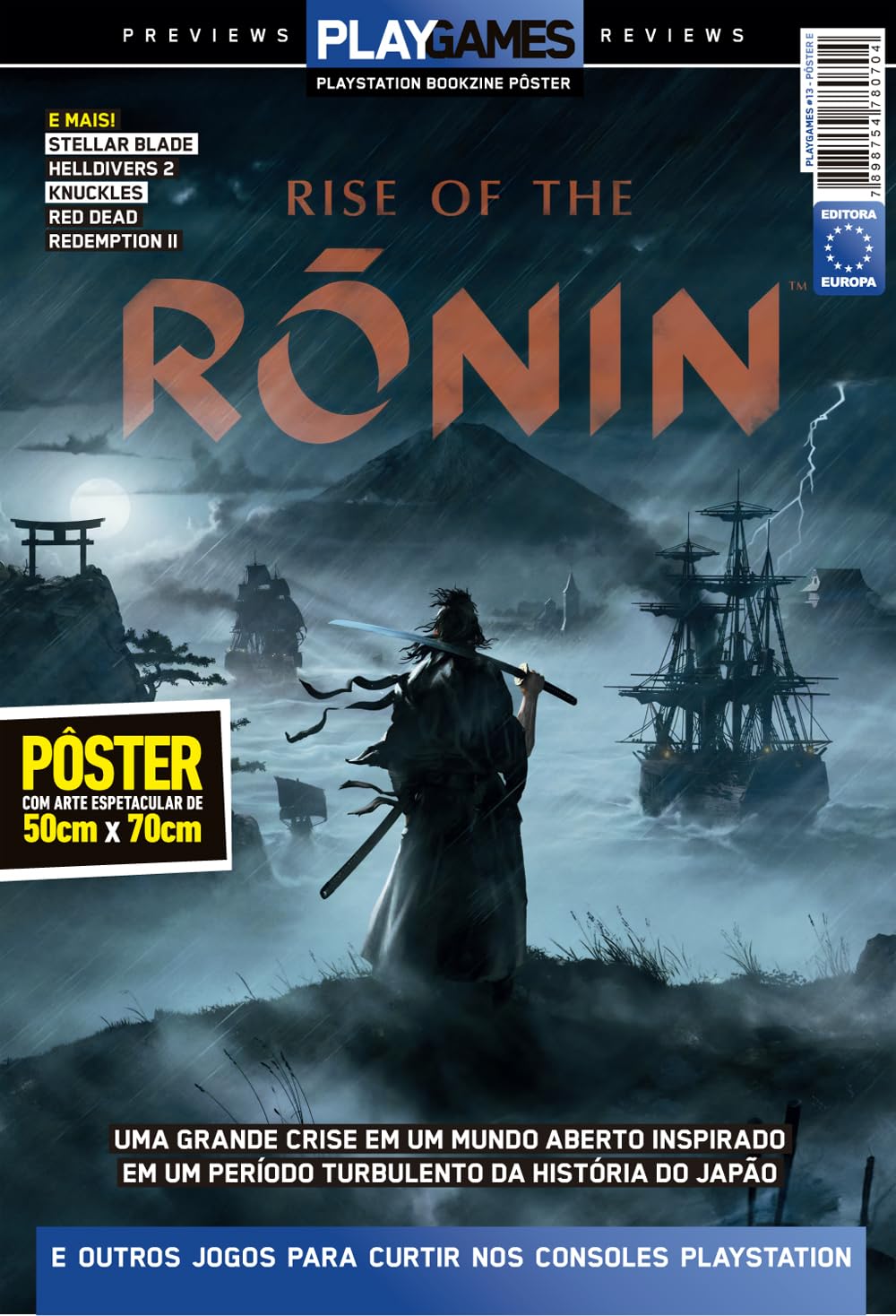 ler totalmente Rise of the Ronin - Superpôster PlayGames