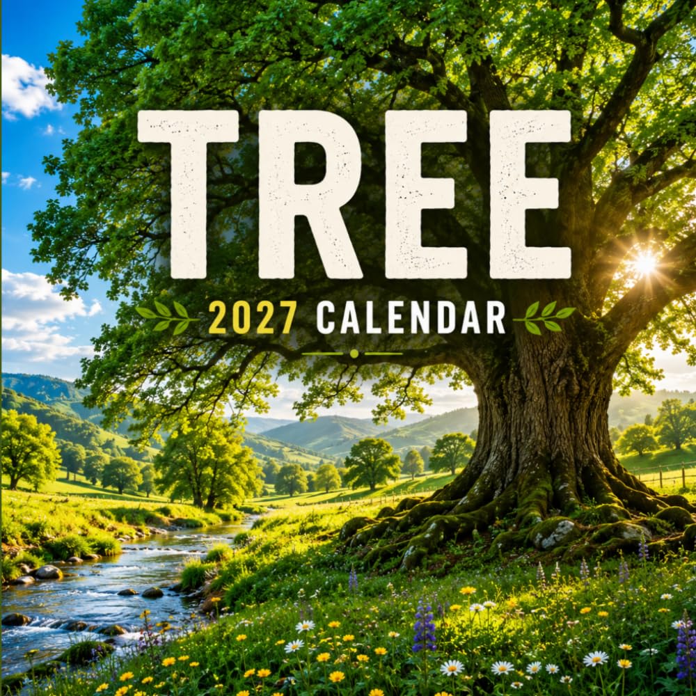 Tree Calendar 2027: Majestic Trees and Peaceful Nature Through the Seasons baixar livro de graça