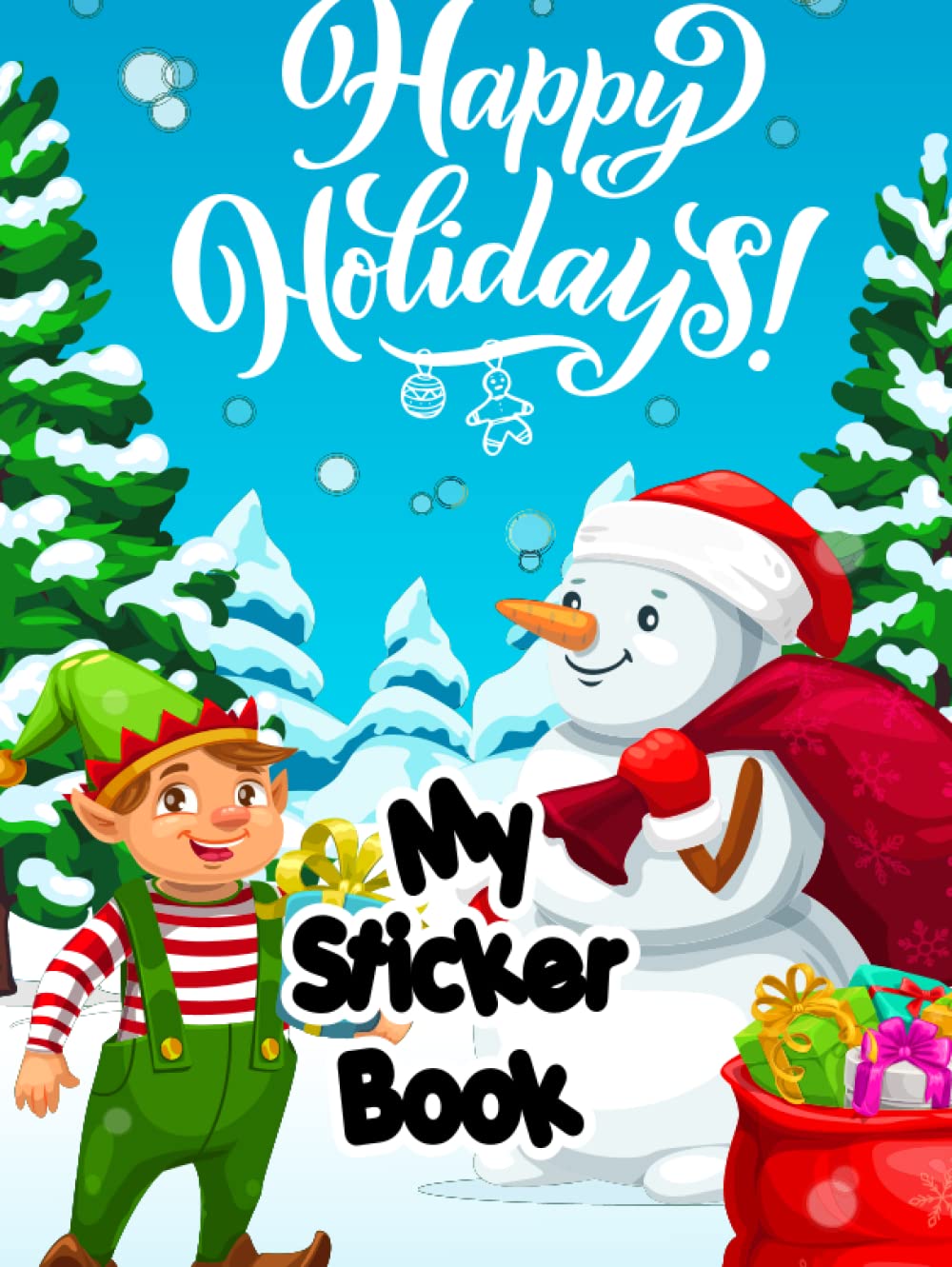 capítulo por capítulo baixar My Sticker Book: Merry Christmas Blank Sticker Book for Kids Girls and Boys Ages 4-8
