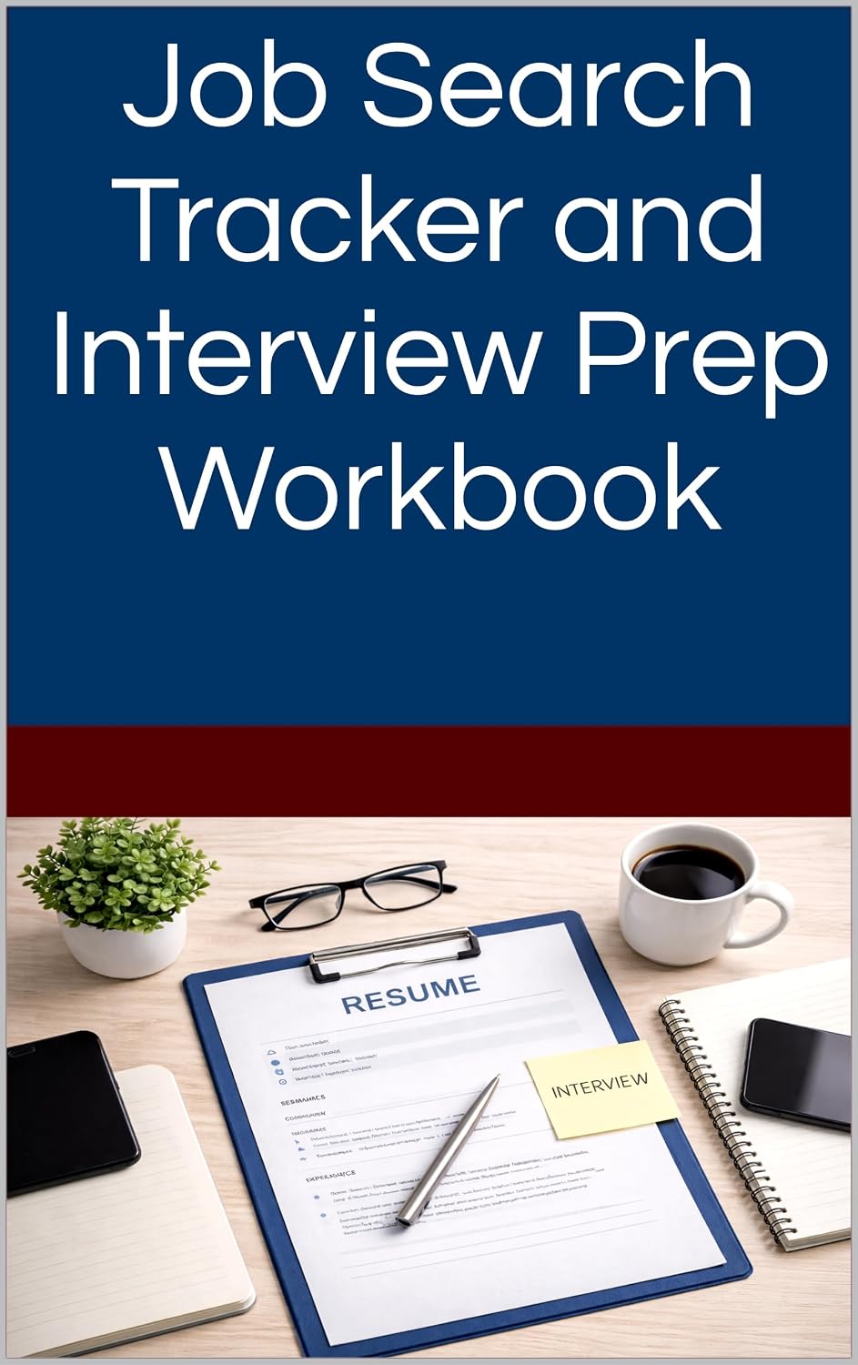 ler totalmente Job Search Tracker and Interview Prep Workbook (English Edition)