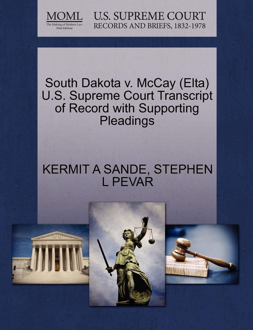 capítulo por capítulo baixar South Dakota v. McCay (Elta) U.S. Supreme Court Transcript of Record with Supporting Pleadings