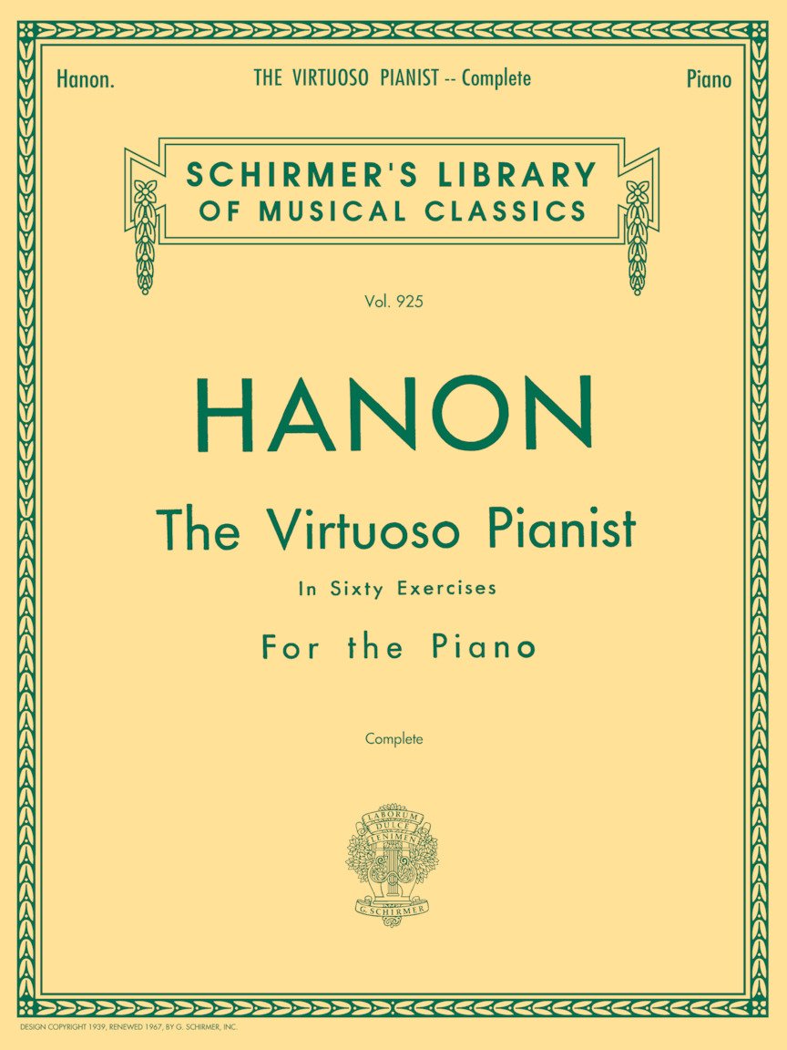 Hanon - The Virtuoso Pianist in Sixty Exercises | Piano Technique Sheet Music | Improve Finger Independence and Strength | Perfect Music Teacher ... Library of Musical Classics, Vol. 925