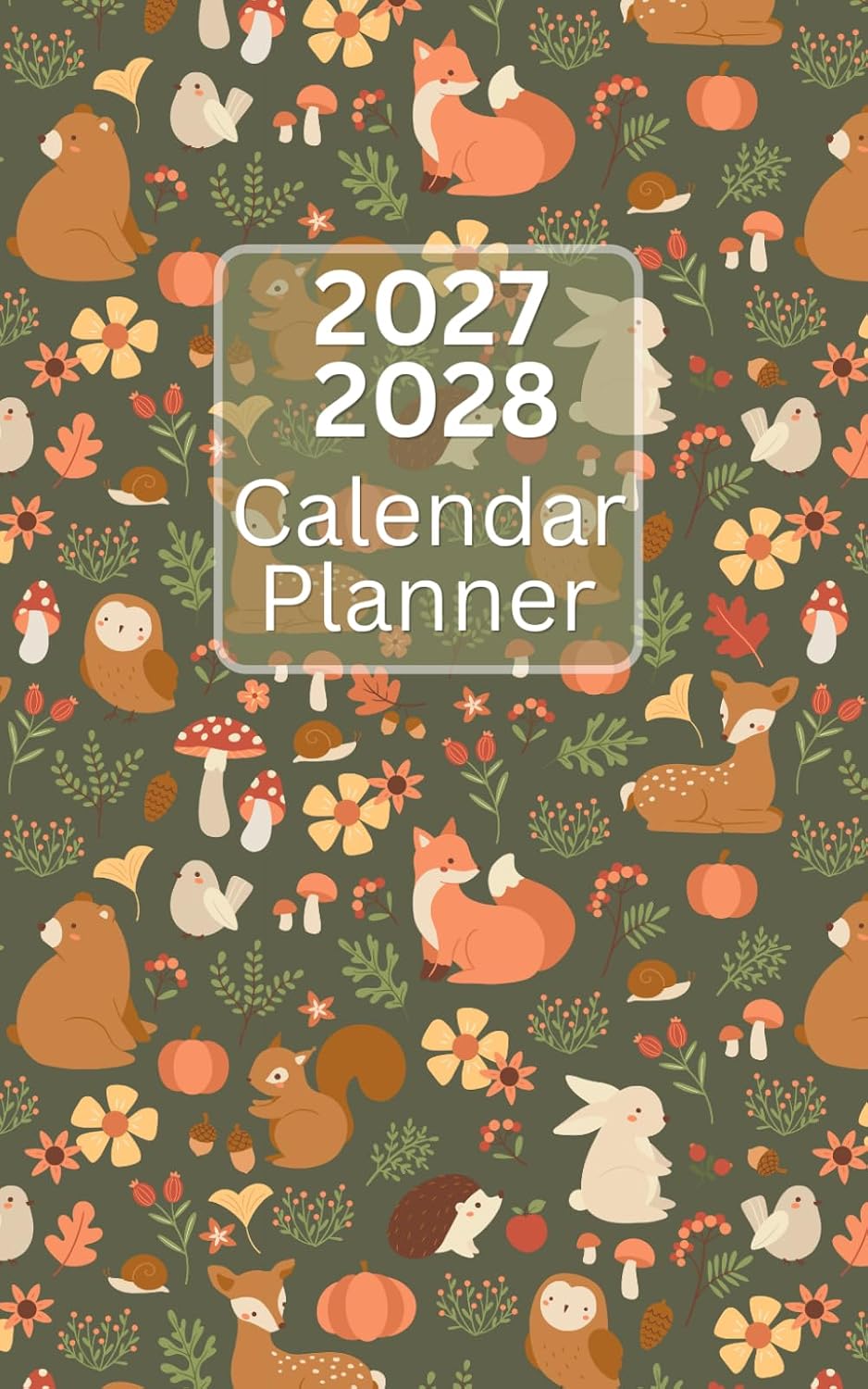 ler totalmente 2027-2028 Calendar Planner: 150 pages (medium) size 5x8 Inc