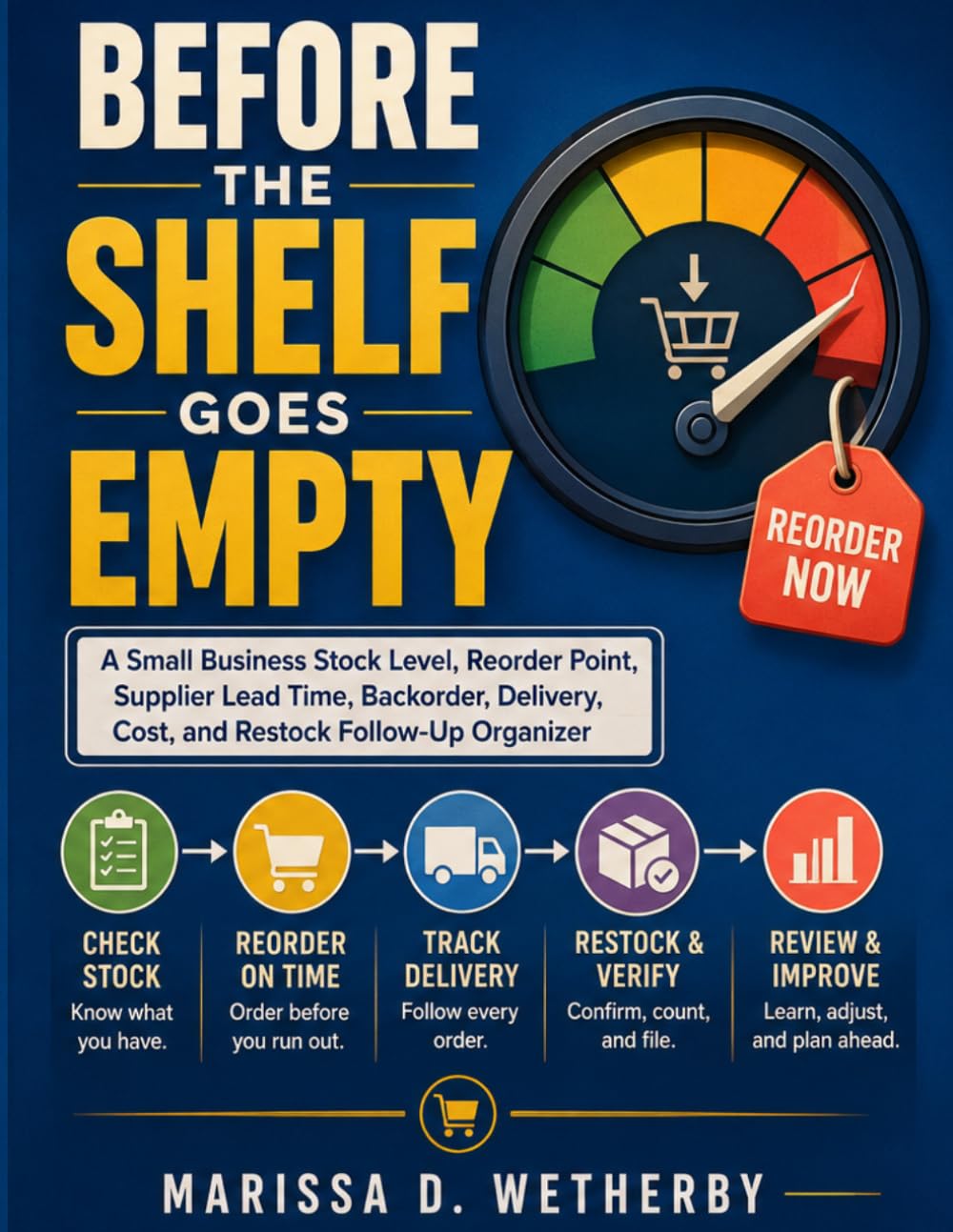 capítulo por capítulo baixar Before the Shelf Goes Empty: A Small Business Stock Level, Reorder Point, Supplier Lead Time, Backorder, Delivery, Cost, and Restock Follow-Up Organizer