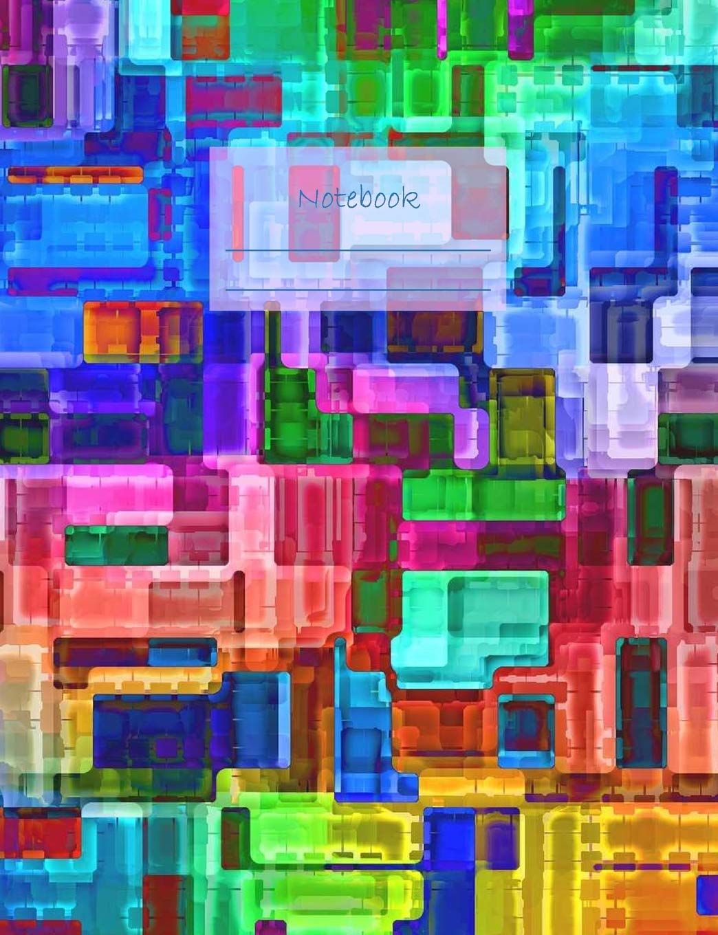 Notebook: Composition Notebook. College Ruled with Soft Matte Cover. 120 Pages. Perfect for School Notes, Ideal as a Journal or a Diary. 9.69 X 7.44.... Idea. (Abstract Vivid Colors Squares Cover). baixar livro de graça