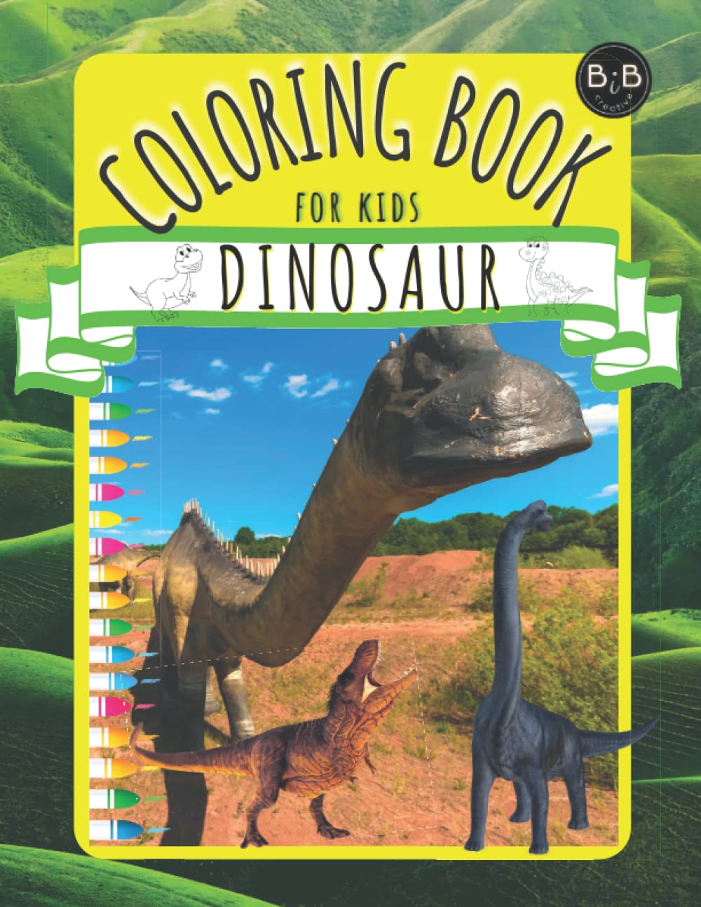 Dinosaur Coloring Book for Kids: Cute and Fun Dino Dinosaur Coloring Book For Kids And Toddlers Ages +3 Years Children Preschool And Kindergarten All... 4-8 velociraptor Colouring kidscoloring Books baixar o livro de graça