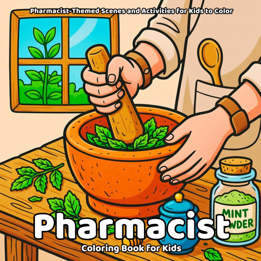 capítulo por capítulo baixar Pharmacist Coloring Book: Pharmacist-Themed Scenes and Activities for Kids to Color