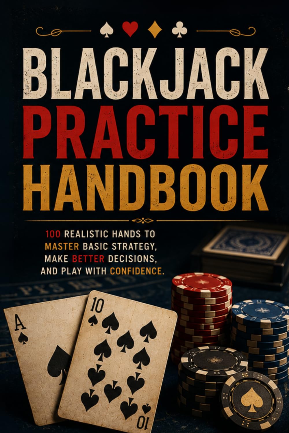 ler totalmente Blackjack Practice Handbook: 100 Realistic Hands to Master Basic Strategy, Make Better Decisions, and Play With Confidence